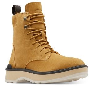 Sorel Women's Hi-Line Lace-Up Mid-Shaft Lug-Sole Booties